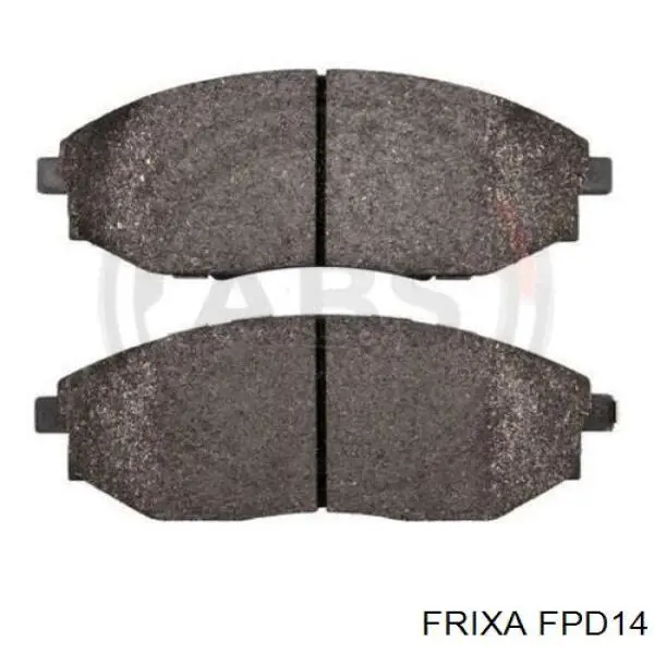 Купити FPD14 Hankook Frixa Колодки гальмівні передні, дискові