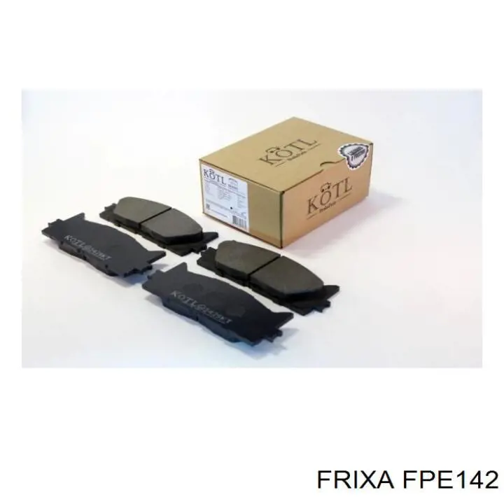 Передні тормозні колодки FPE142 Hankook Frixa