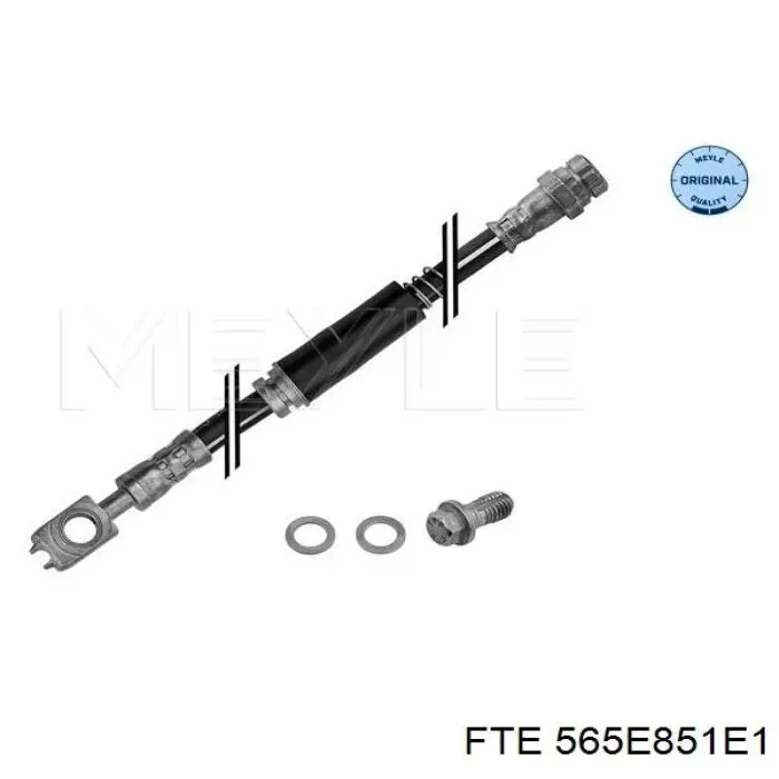 Шланг гальмівний передній FTE 565E851E1