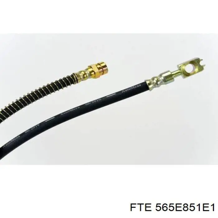 565E851E1 FTE Гнучка гальмівна трубка передня