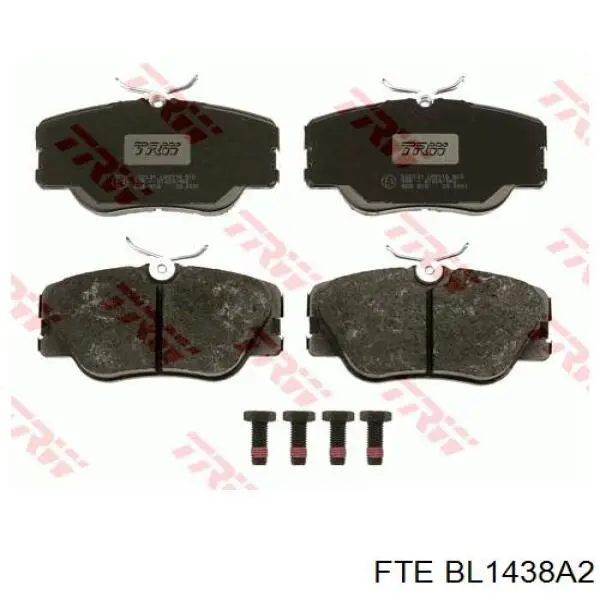 Гальмівні колодки FTE BL1438A2 ціна, від 22.50 USD