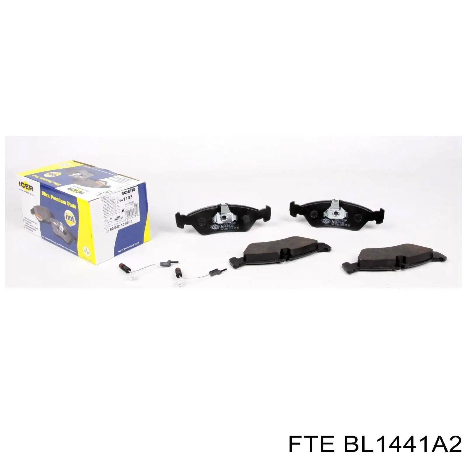 Задні дискові колодки FTE BL1441A2