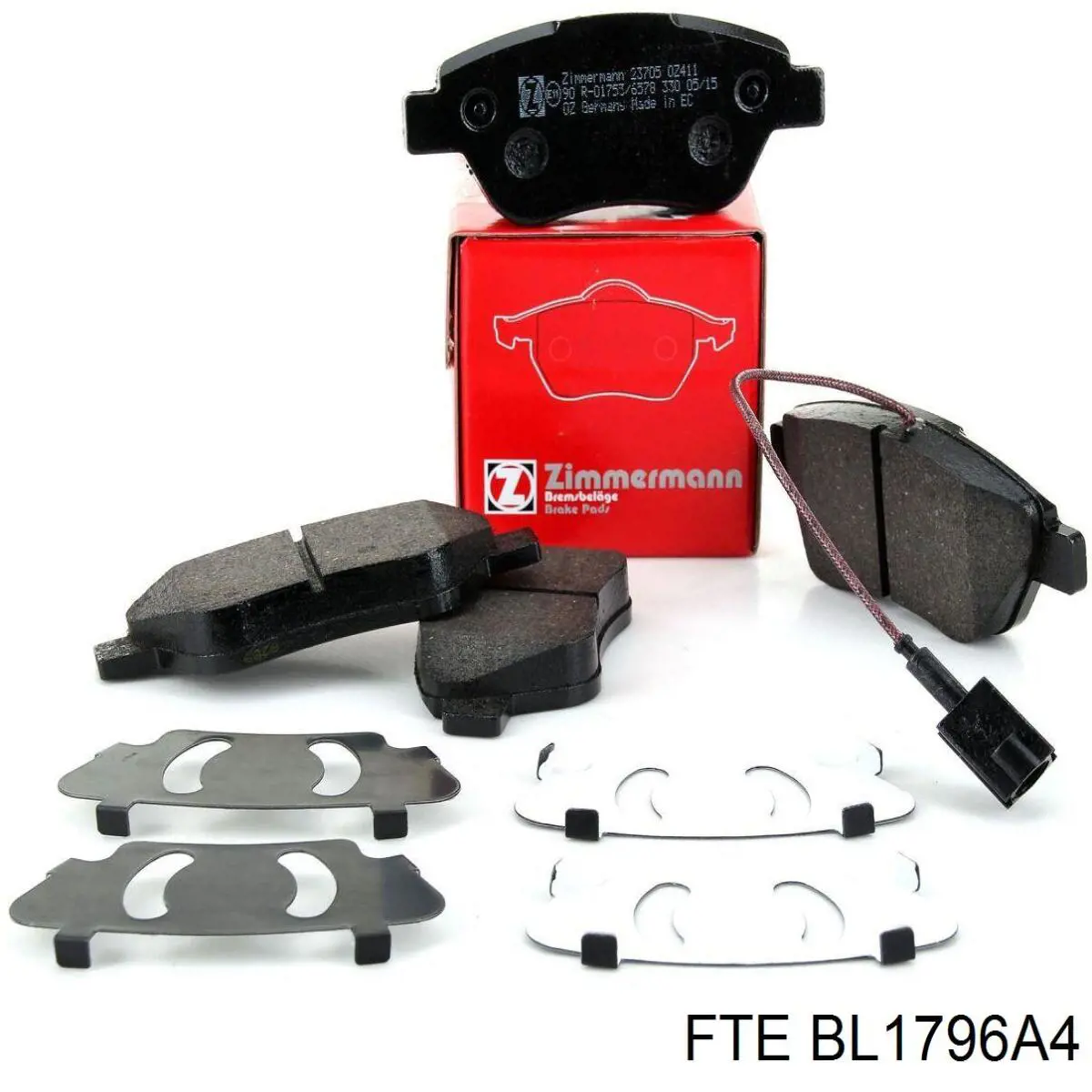 Гальмівні колодки FTE BL1796A4 ціна, від 17.78 USD