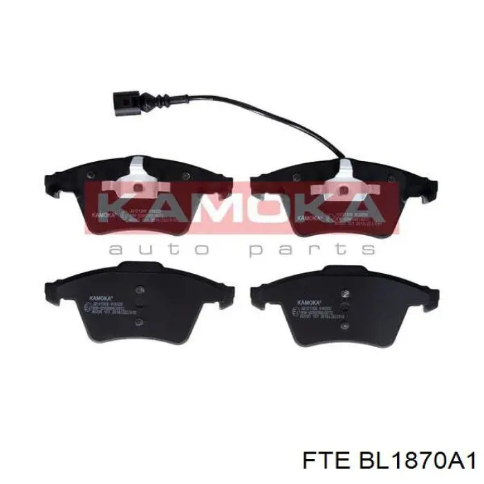Гальмівні колодки FTE BL1870A1 ціна, від 28.91 USD