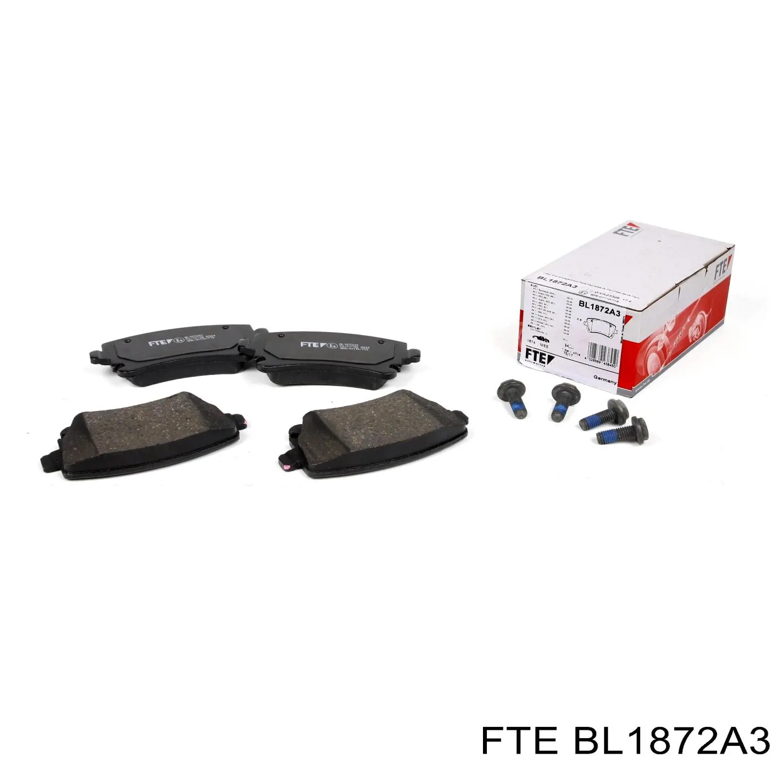 Задні гальмівні колодки FTE BL1872A3 ціна, від 30.40 USD