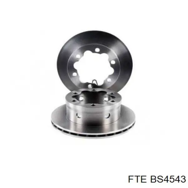 Диск гальмівний задній FTE BS4543