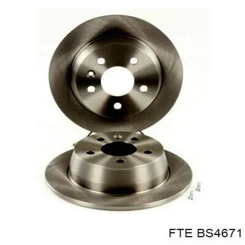 Задні дискові гальма FTE BS4671 ціна, від 26.68 USD