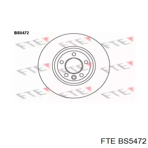 Купити BS5472 FTE Ротор гальмівний
