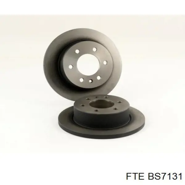 Диск гальмівний задній FTE BS7131