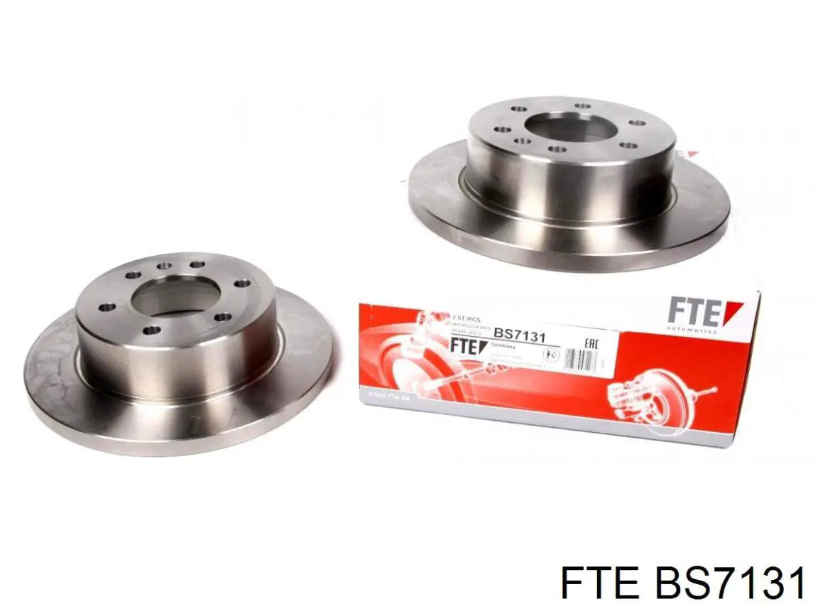 BS7131 FTE Дискові гальма