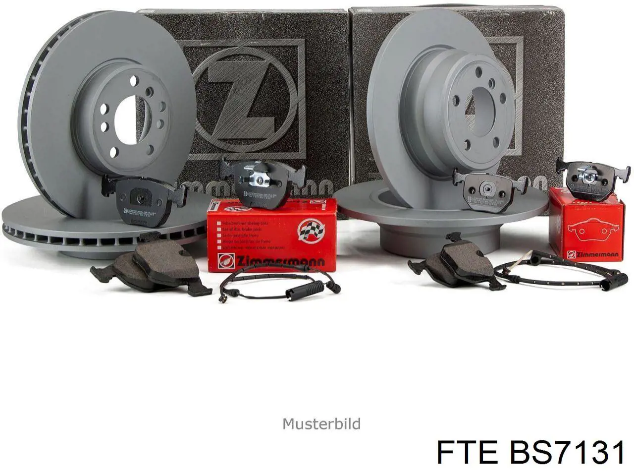 Купити BS7131 FTE Диск заднього гальма