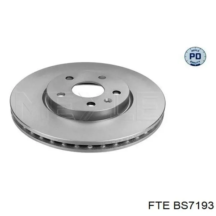 Диск переднього гальма FTE BS7193 ціна, від 60.05 USD