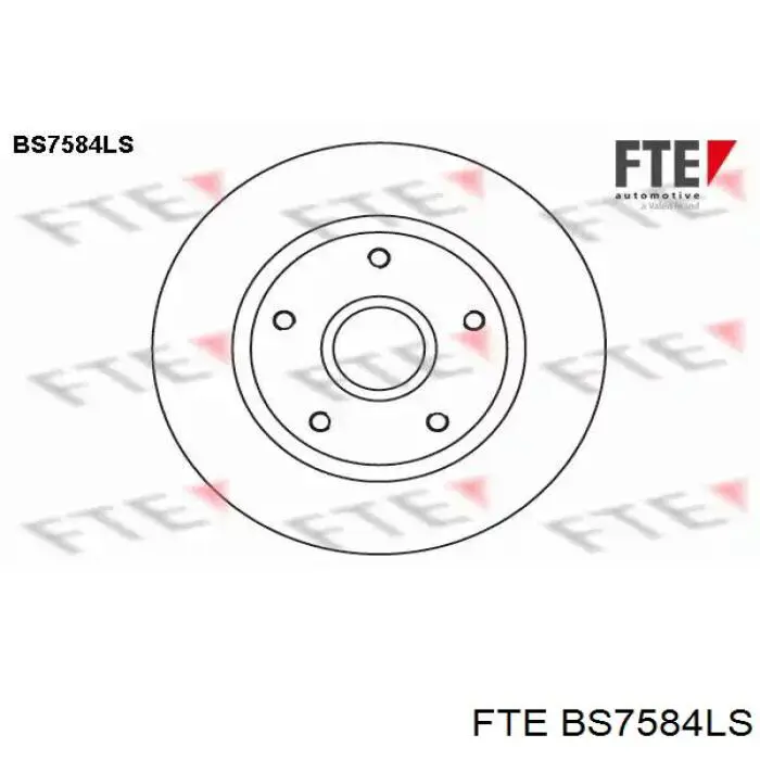 Задні дискові гальма FTE BS7584LS ціна, від 74.69 USD