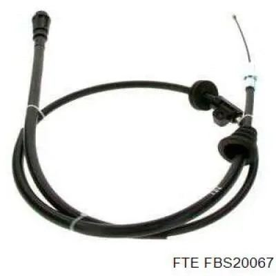 Трос ручного гальма, проміжний FTE FBS20067 ціна, від 5.24 USD