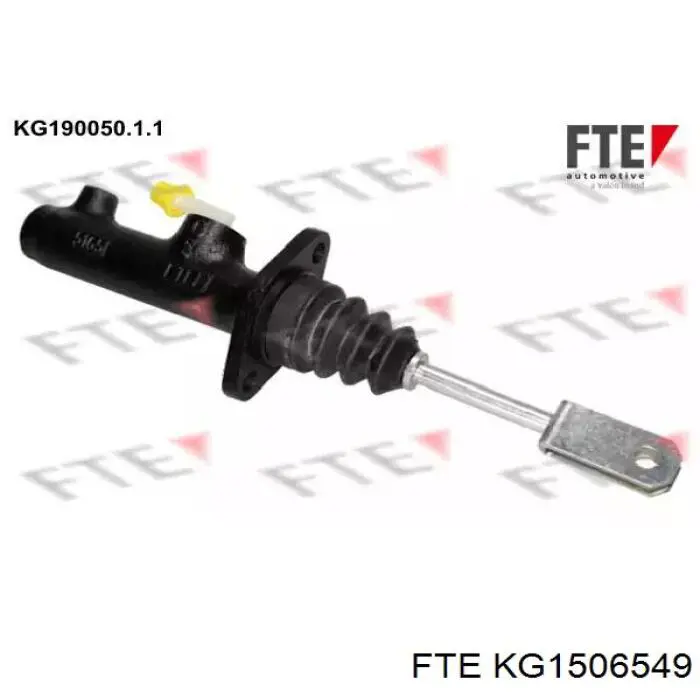 Головний циліндр зчеплення KG1506549 FTE