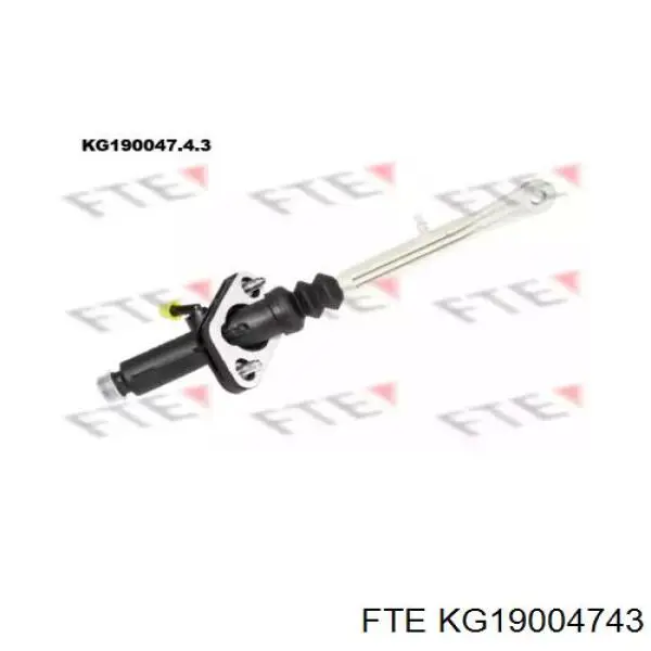 Головний циліндр зчеплення KG19004743 FTE