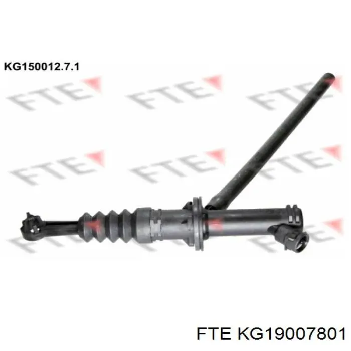 Головний циліндр зчеплення KG19007801 FTE
