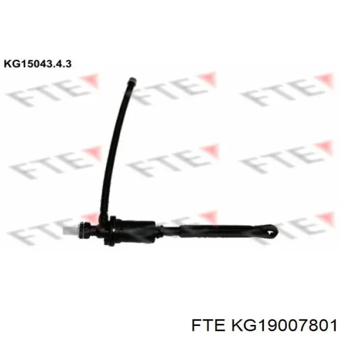 Купити KG19007801 FTE Головний циліндр зчеплення