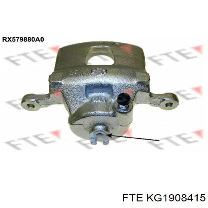 KG1908415 FTE Циліндр зчеплення, головний