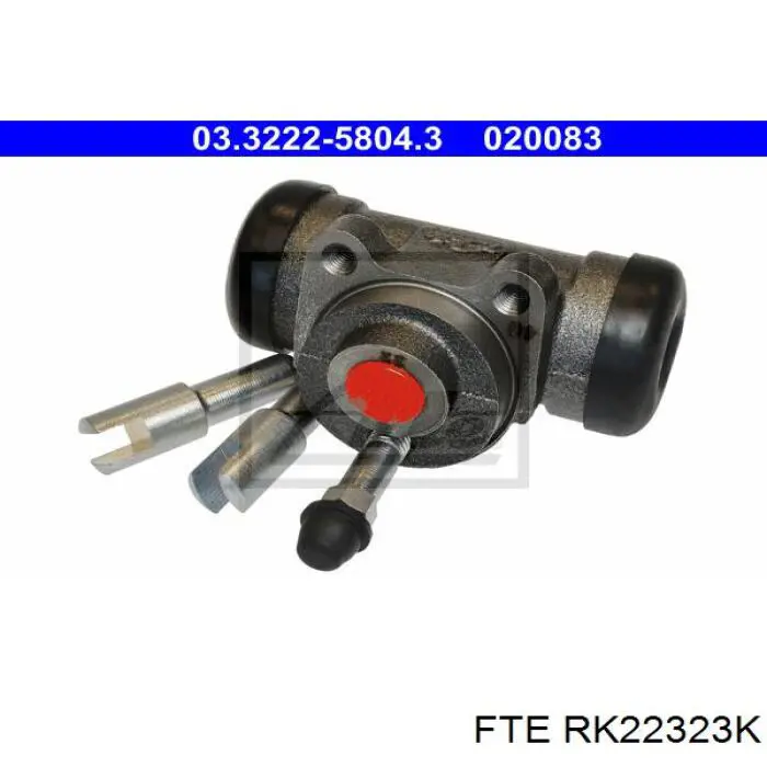 Ремкомплект переднього гальмівного циліндру RK22323K FTE