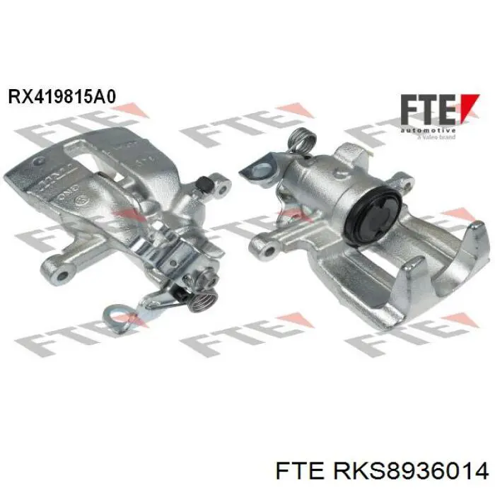 Скоба супорту заднього FTE RKS8936014 ціна, від 24.40 USD