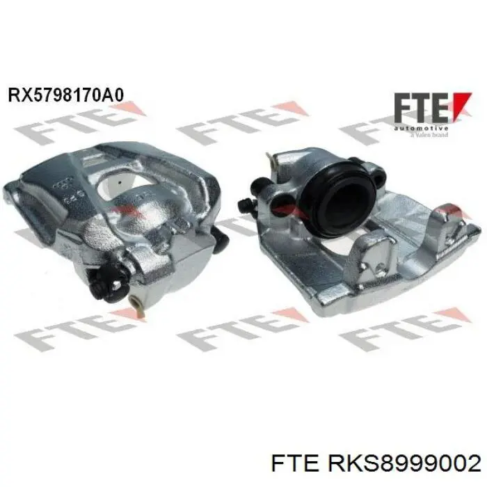 Ремкомплект супорту гальмівного переднього FTE RKS8999002 ціна, від 3.91 USD