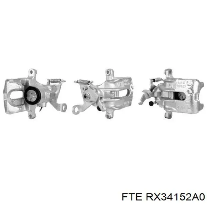 Задній гальмівний супорт лівий FTE RX34152A0