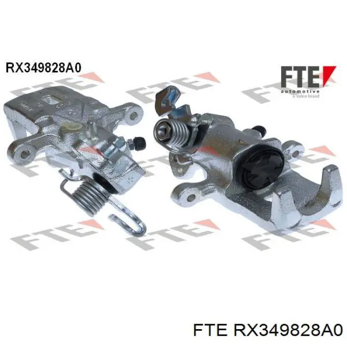 Супорт гальмівний задній правий RX349828A0 FTE