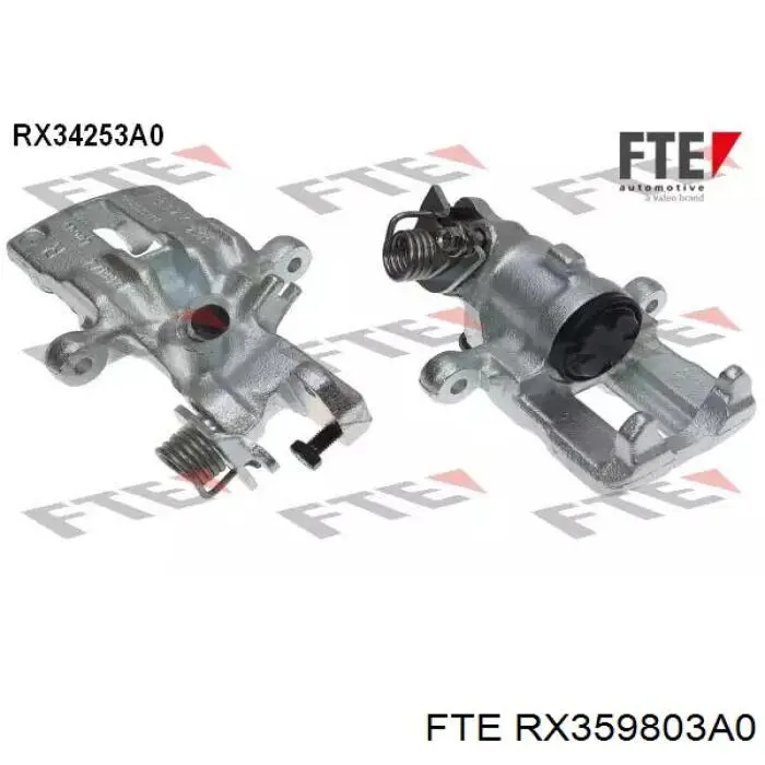 Задній гальмівний супорт лівий FTE RX359803A0