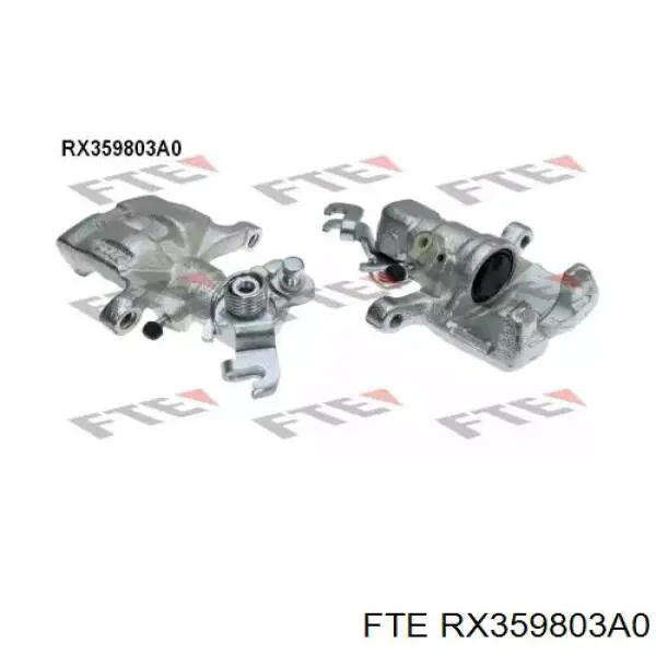 RX359803A0 FTE Супорт гальмівний задній лівий