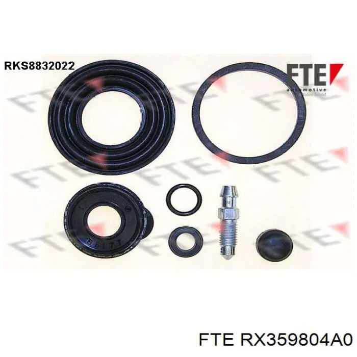 Супорт гальмівний задній правий FTE RX359804A0 ціна, від 37.29 USD
