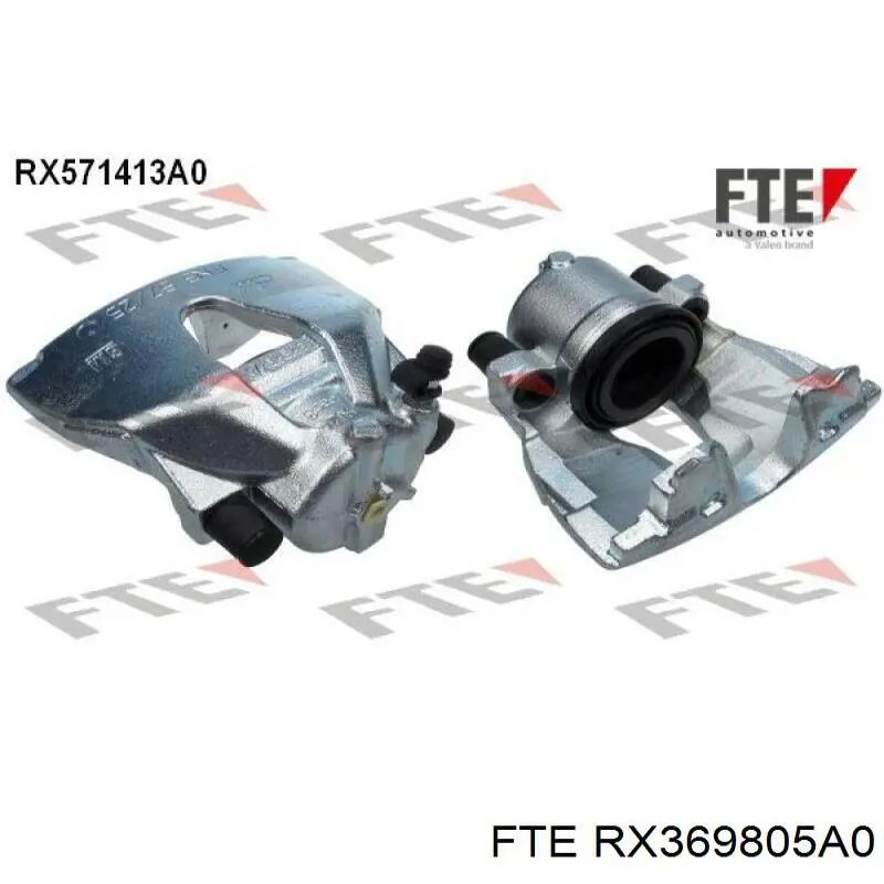 Задній гальмівний супорт лівий FTE 9290432