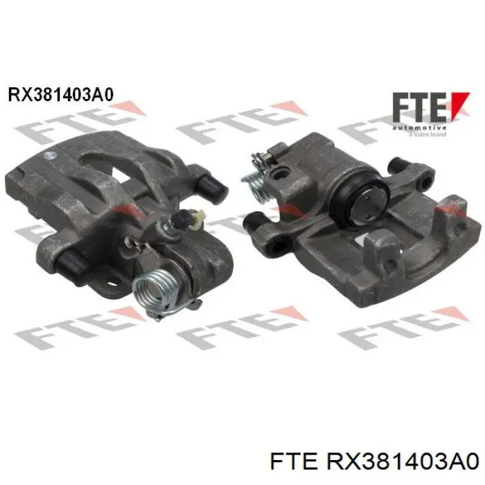 RX381403A0 FTE Супорт гальмівний задній правий