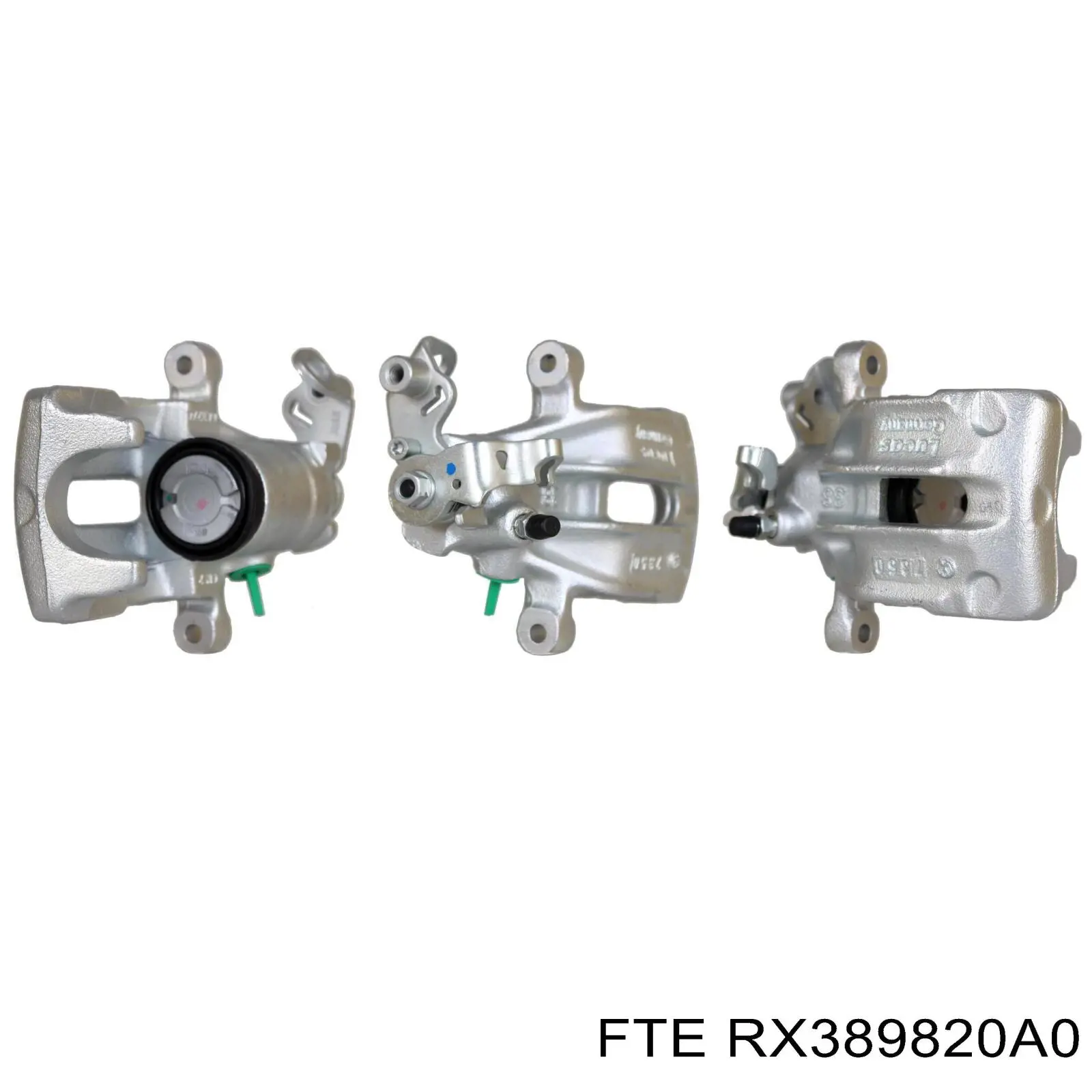RX389820A0 FTE Супорт гальмівний задній лівий