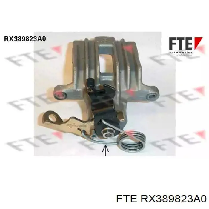 Купити RX389823A0 FTE Супорт задній правий