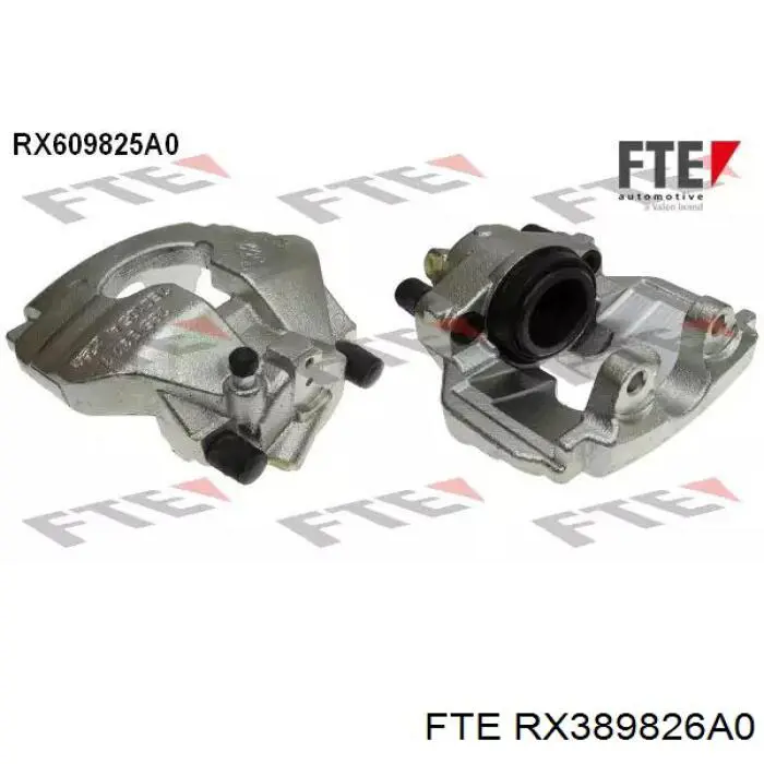 Супорт гальмівний задній лівий FTE RX389826A0 ціна, від 53.74 USD