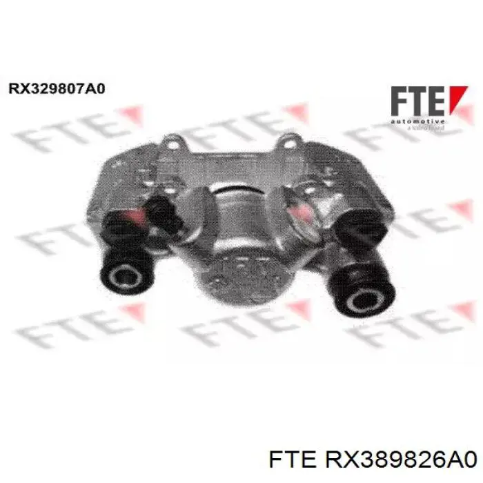 Супорт задній лівий RX389826A0 FTE