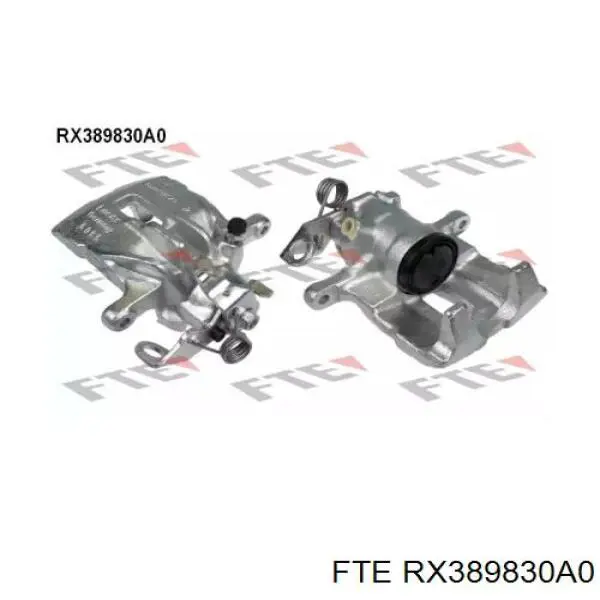 RX389830A0 FTE Супорт гальмівний задній лівий