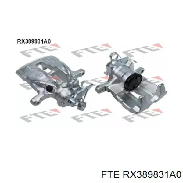 RX389831A0 FTE Супорт гальмівний задній правий