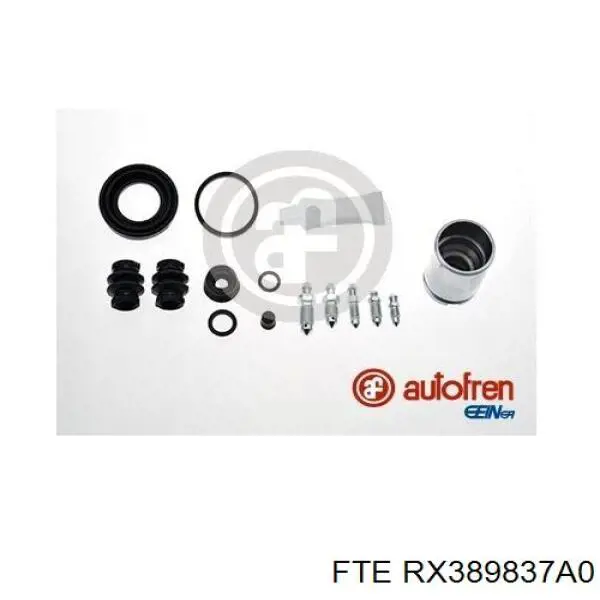 Супорт гальмівний задній правий FTE RX389837A0 ціна, від 40.29 USD