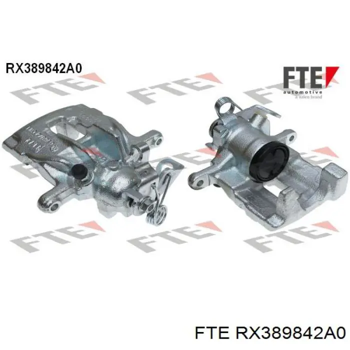 Супорт гальмівний задній правий RX389842A0 FTE