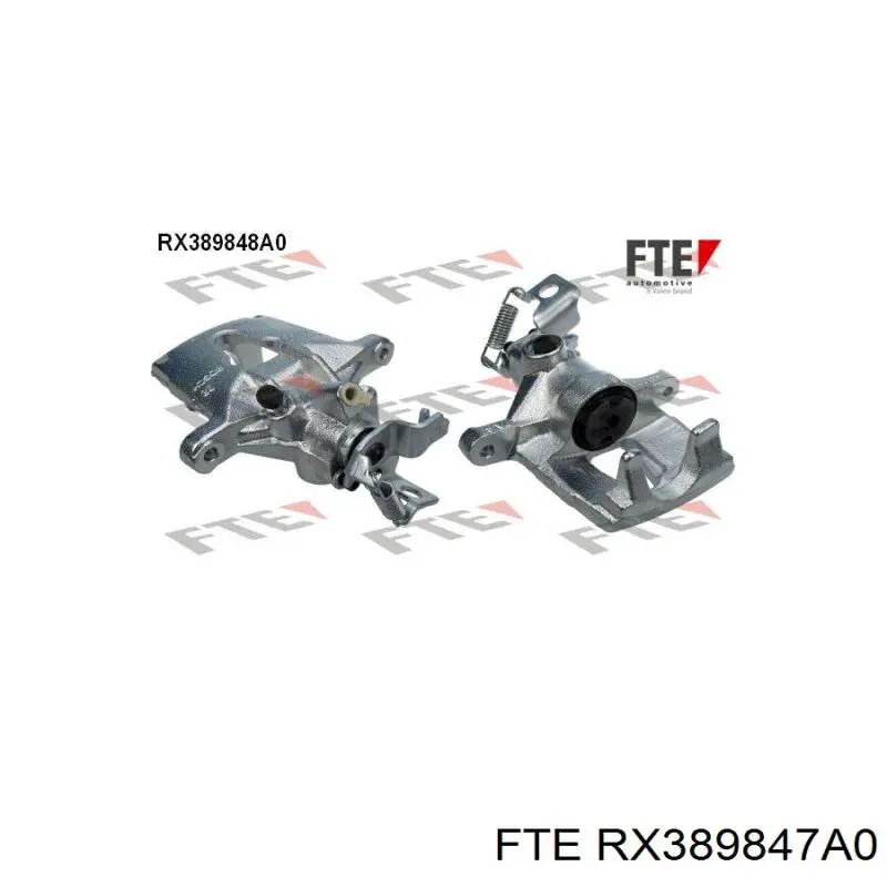 Задній гальмівний супорт лівий FTE RX389847A0
