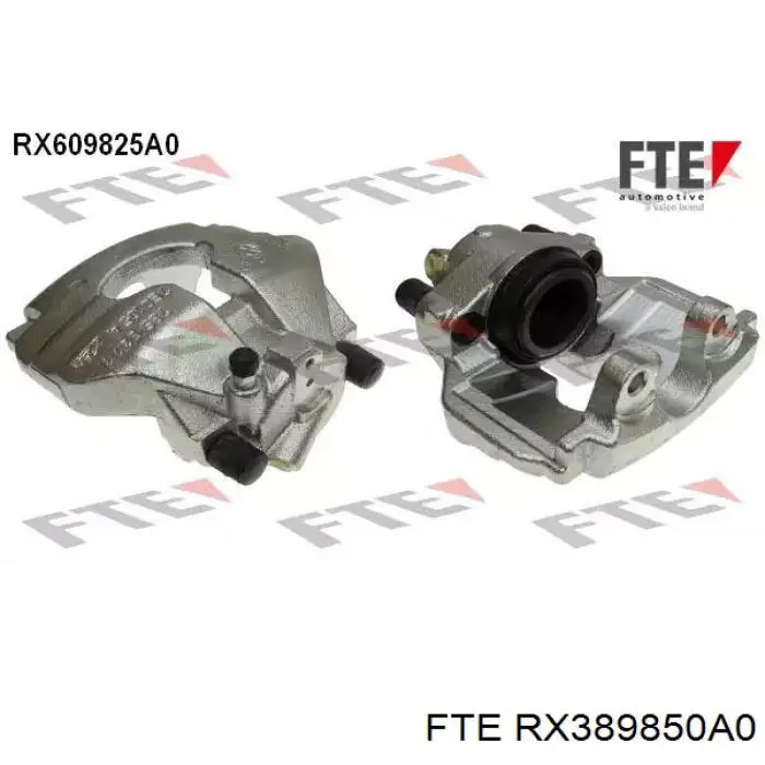 RX389850A0 FTE Супорт гальмівний задній правий