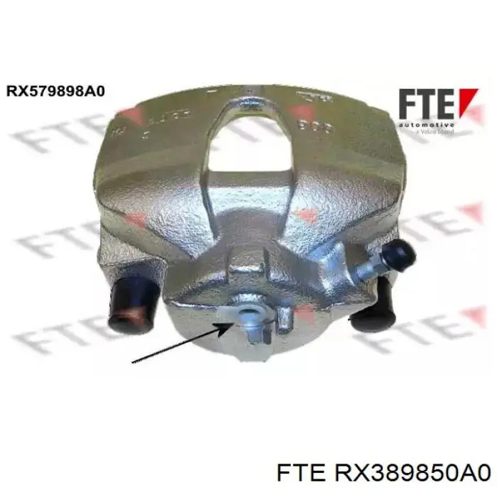 Супорт гальмівний задній правий FTE RX389850A0 ціна, від 41.81 USD
