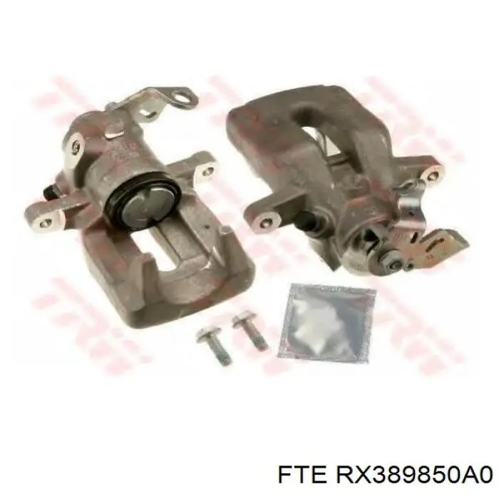 Супорт гальмівний задній правий FTE RX389850A0 ціна, від 41.81 USD