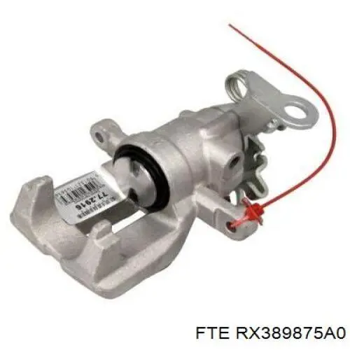 Супорт гальмівний задній лівий FTE RX389875A0 ціна, від 53.75 USD