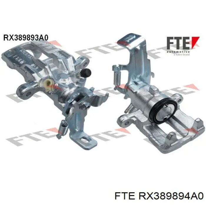 Супорт гальмівний задній правий RX389894A0 FTE