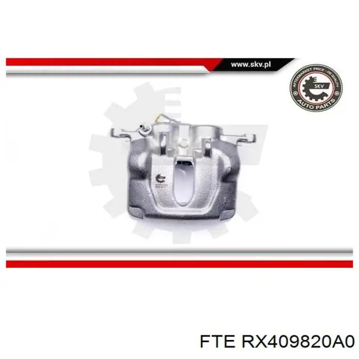 RX409820A0 FTE Супорт гальмівний передній правий