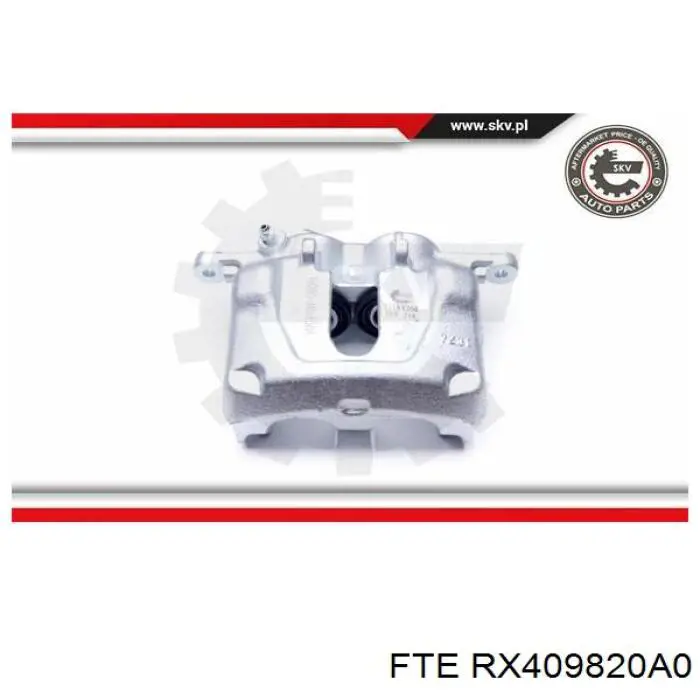 Супорт гальмівний передній правий FTE RX409820A0 ціна, від 49.84 USD