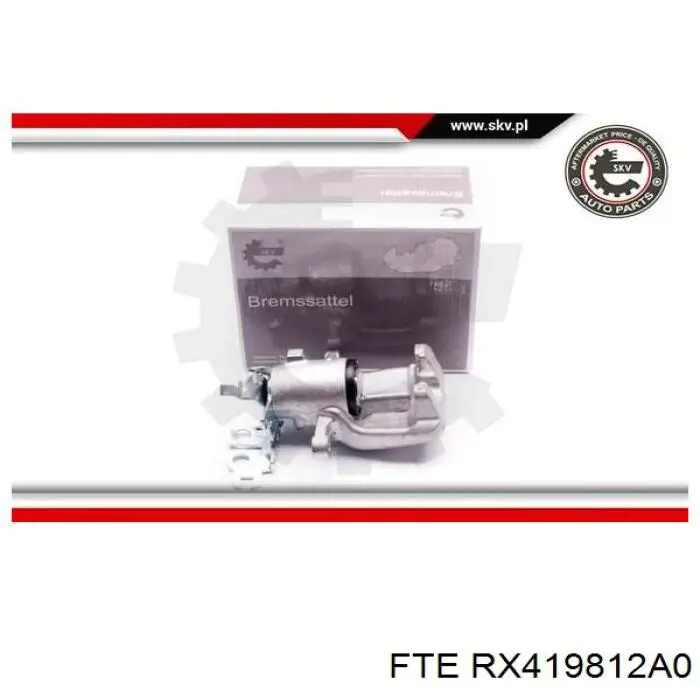 Супорт задній правий RX419812A0 FTE